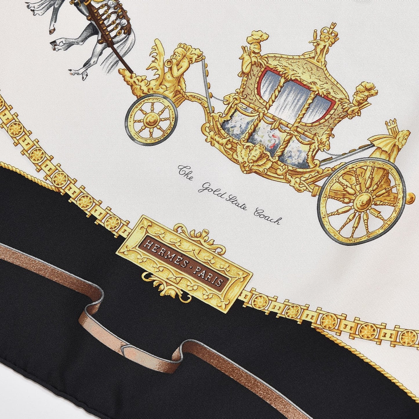 Silk The Royal Mews Scarf 90