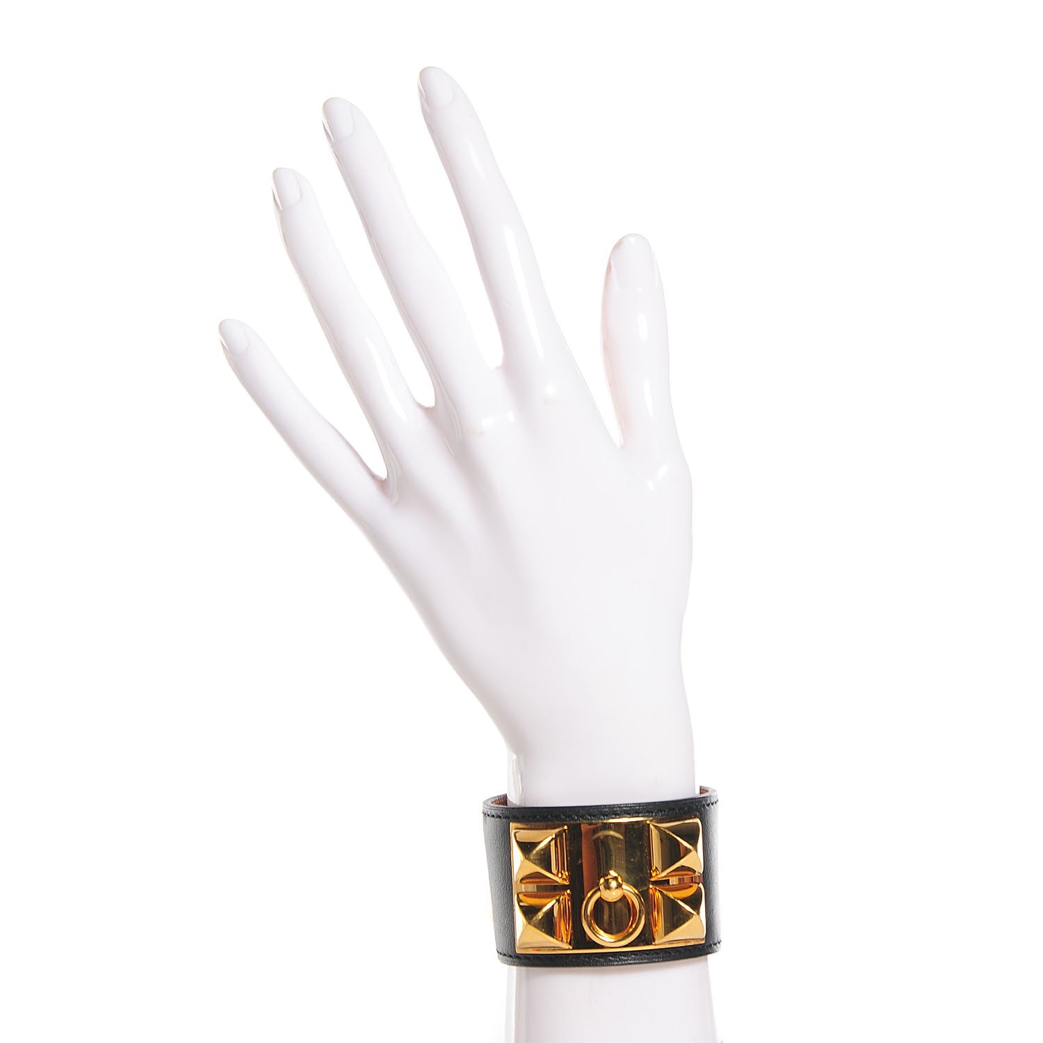 Hermes Box Collier de Chien CDC Large Bracelet Black 2 of 6