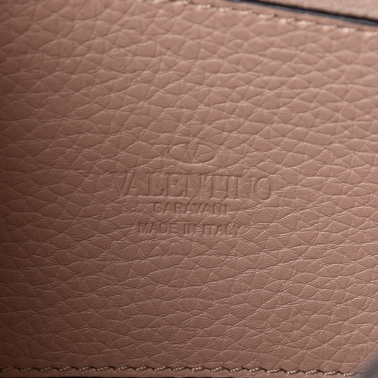 Valentino Garavani Pebbled Calfskin Medium Rockstud Flip Lock Crossbody Bag Poudre 6 of 11