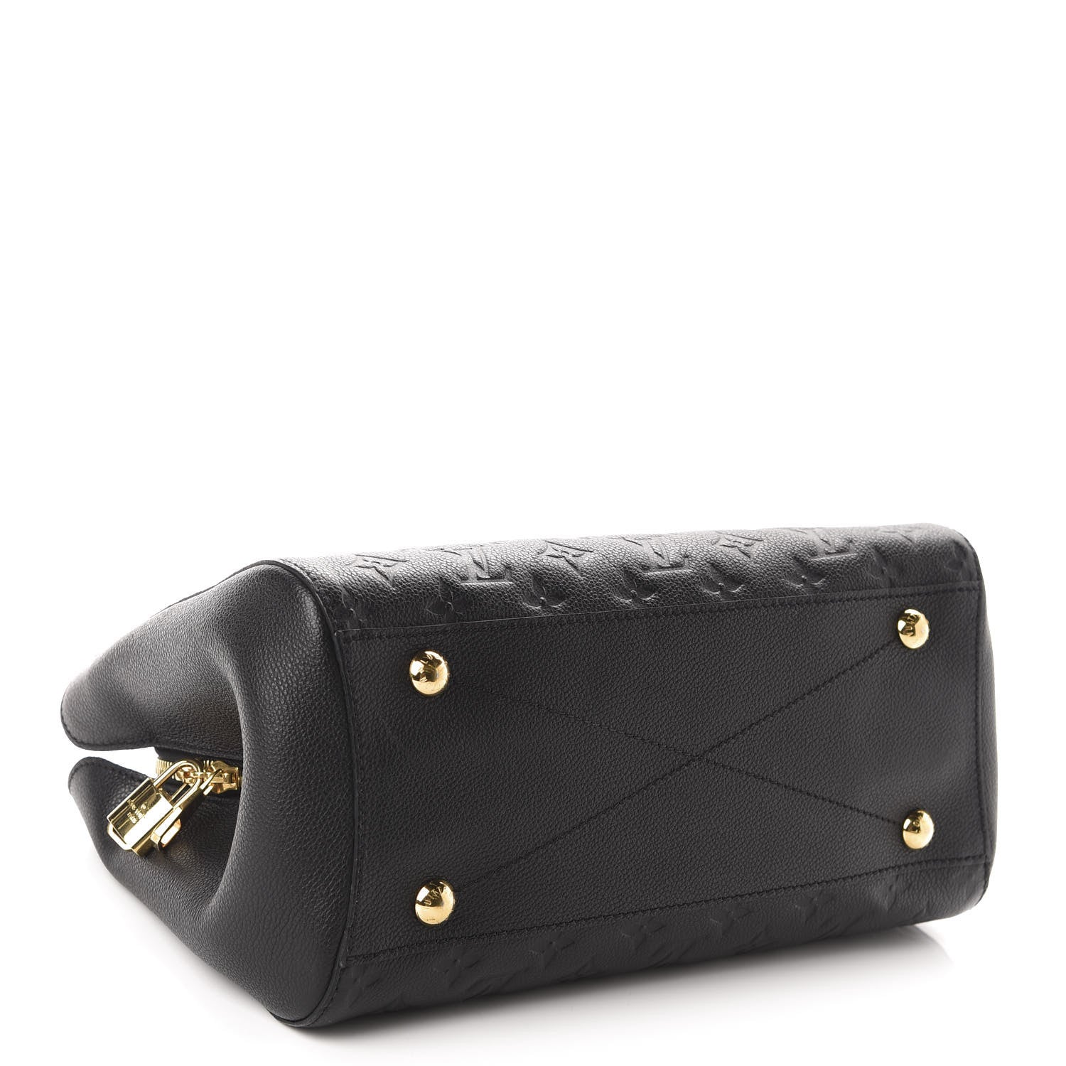 Louis Vuitton Empreinte Montaigne MM Black 4 of 10
