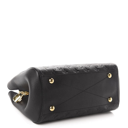 Louis Vuitton Empreinte Montaigne MM Black 4 of 10