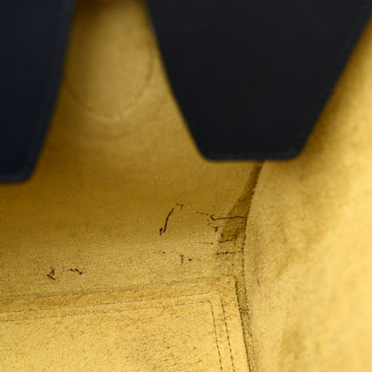 Celine Smooth Calfskin Small Tie Knot Tote Navy Blue 11 of 11