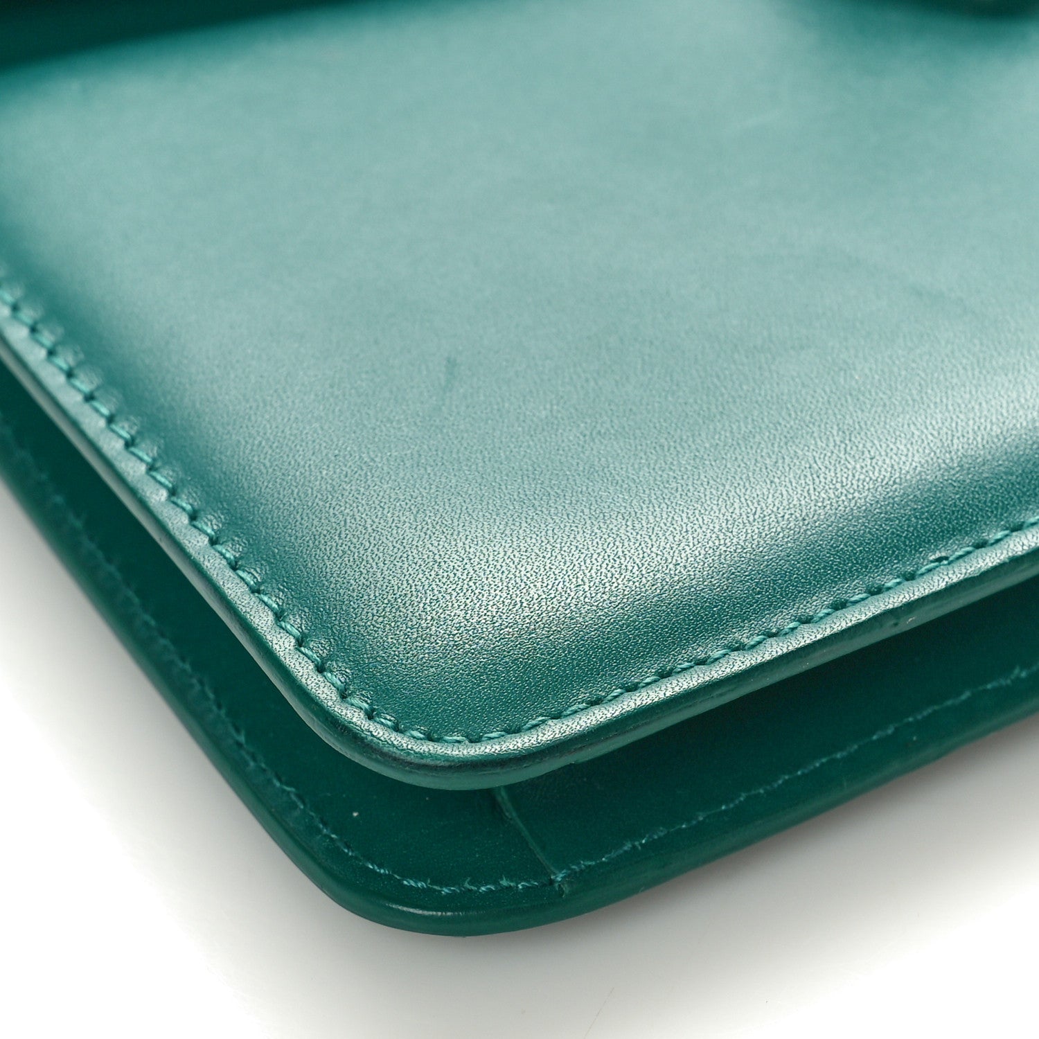 Bulgari Galuchat Calfskin Serpenti Forever Crossbody Bag Green 9 of 10