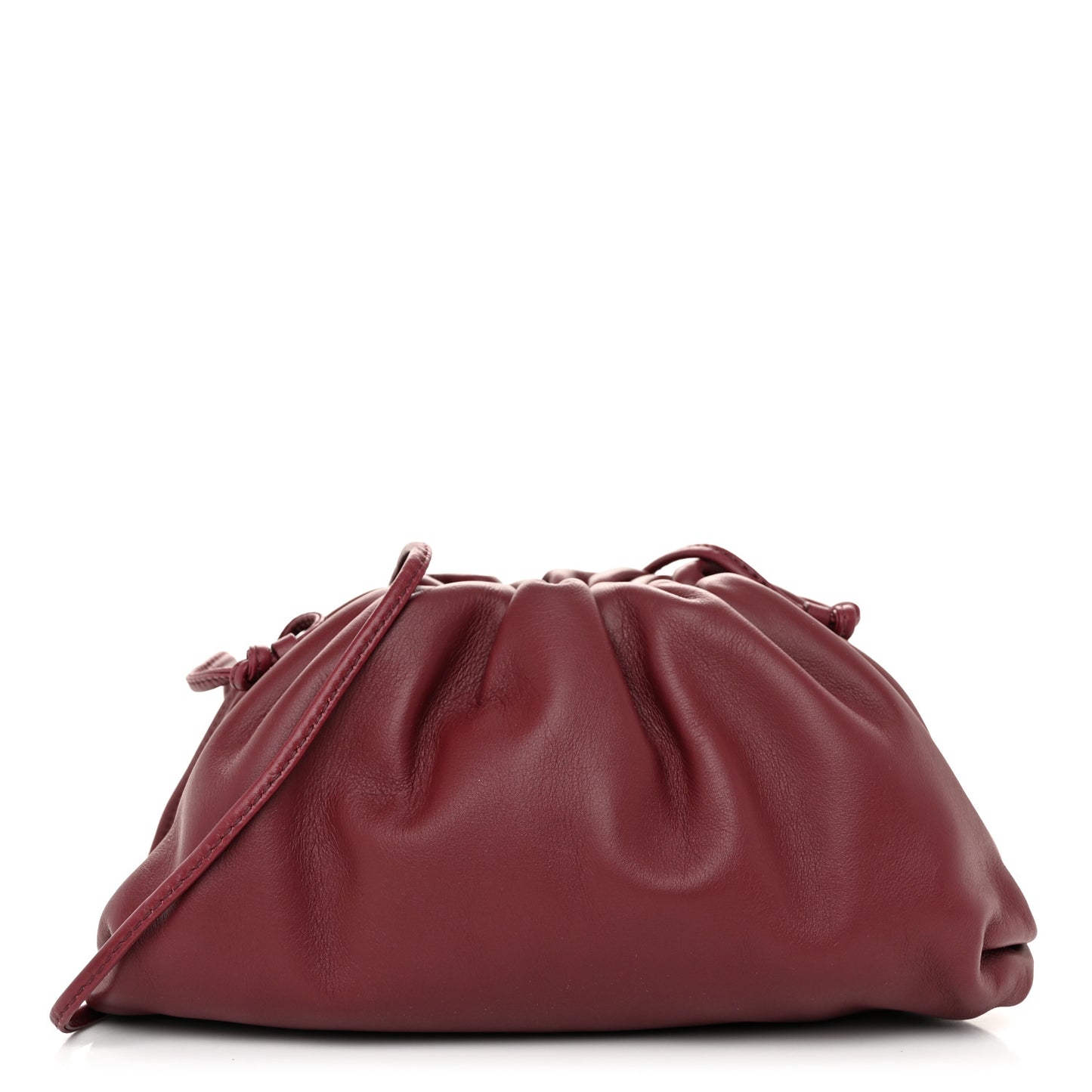 Butter Calfskin The Mini Pouch Bordeaux