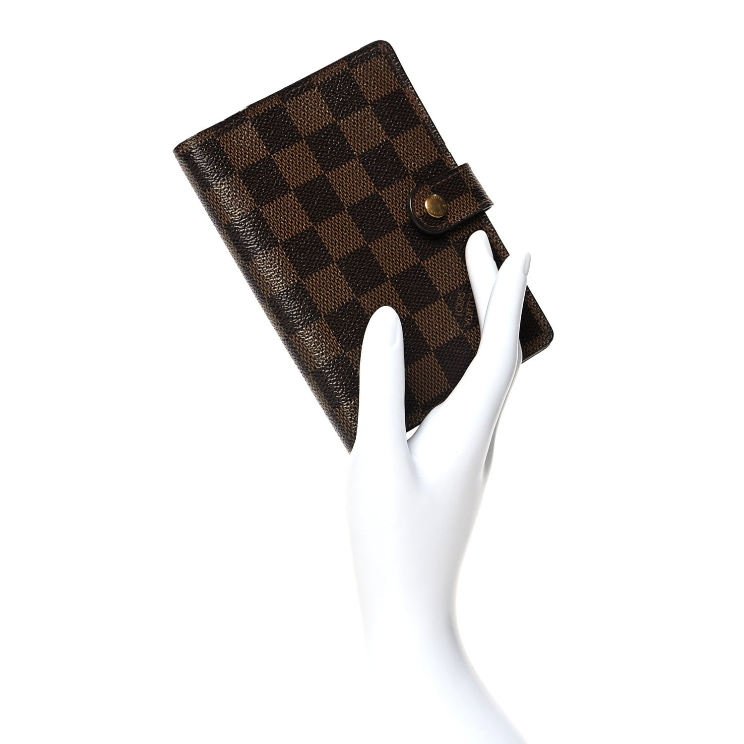 Louis Vuitton Damier Ebene Small Ring Agenda Cover 2 of 9