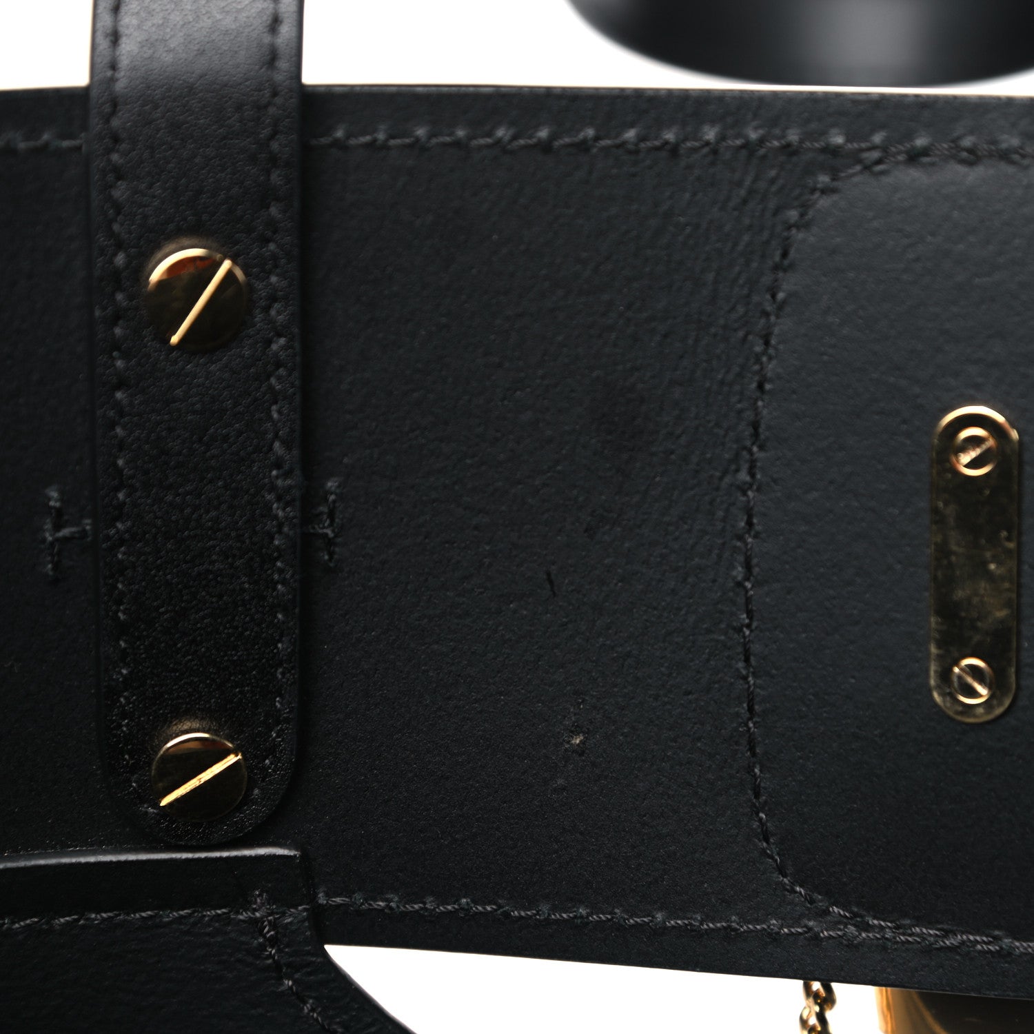 Chloe Smooth Grained Calfskin Small Aby Tote Black 12 of 13