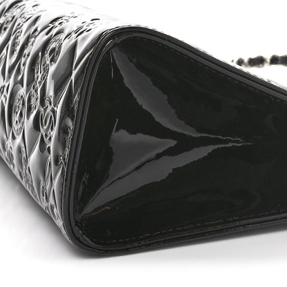 Chanel Patent Calfskin Lucky Symbols Pochette Black 10 of 11