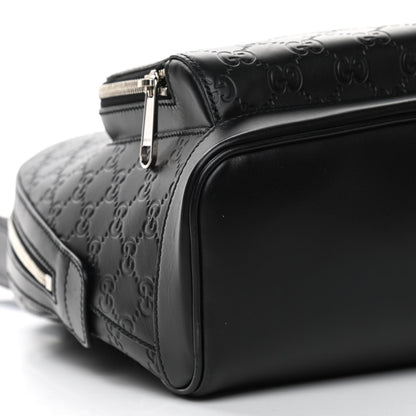 Gucci Guccissima Signature Small Day Backpack Black 9 of 11