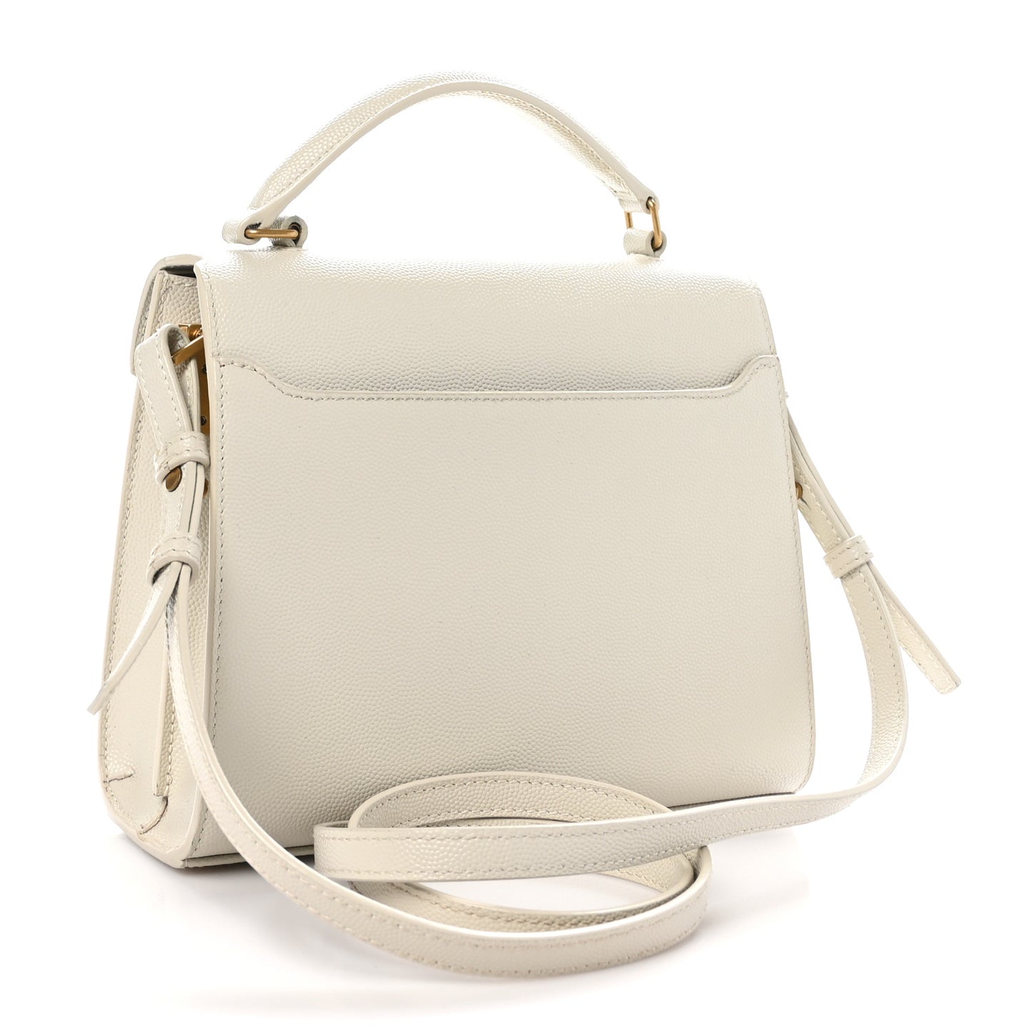 Grain de Poudre Mini Classic Monogram Cassandra Top Handle Crema Soft