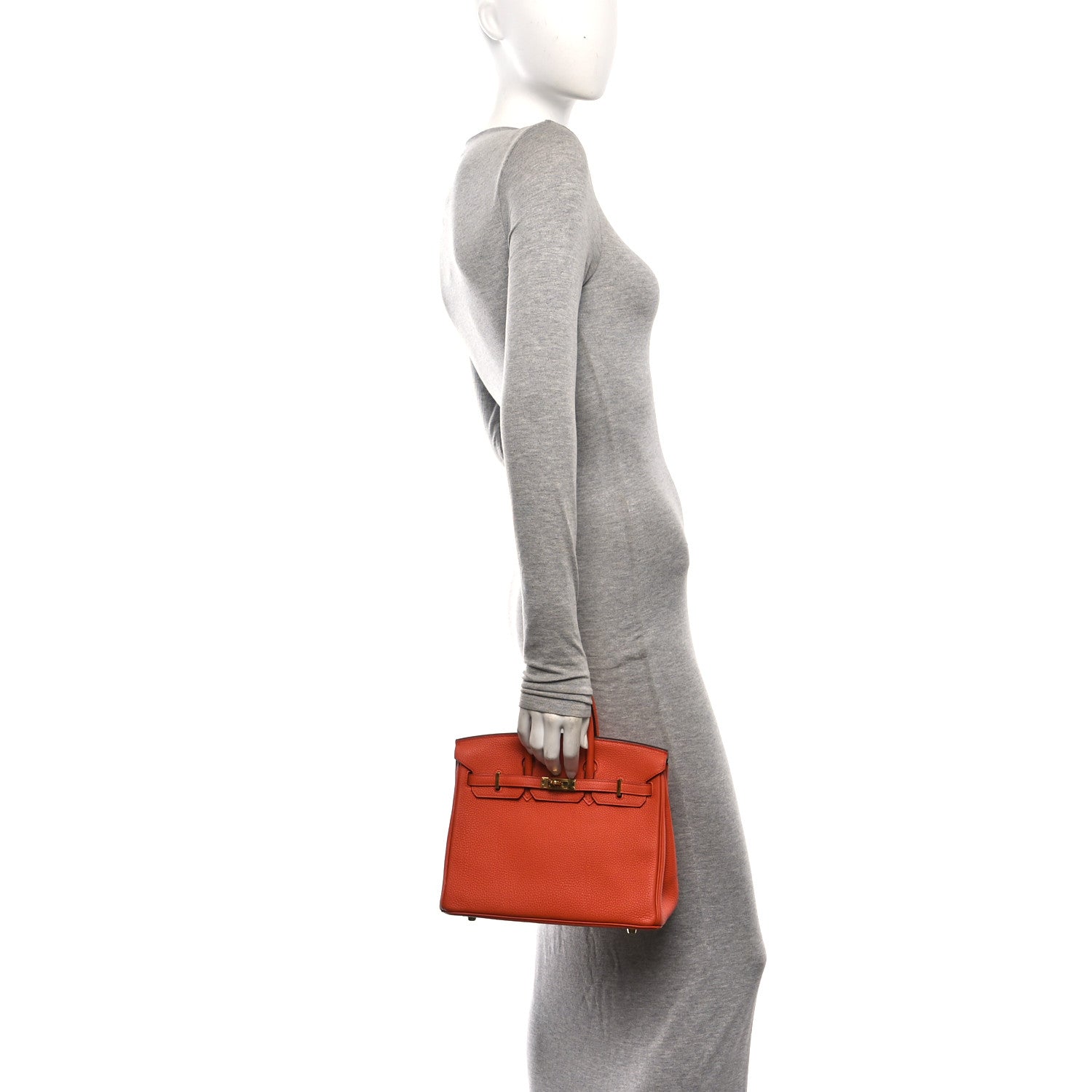 Hermes Togo Birkin 25 Terre Battue 2 of 10