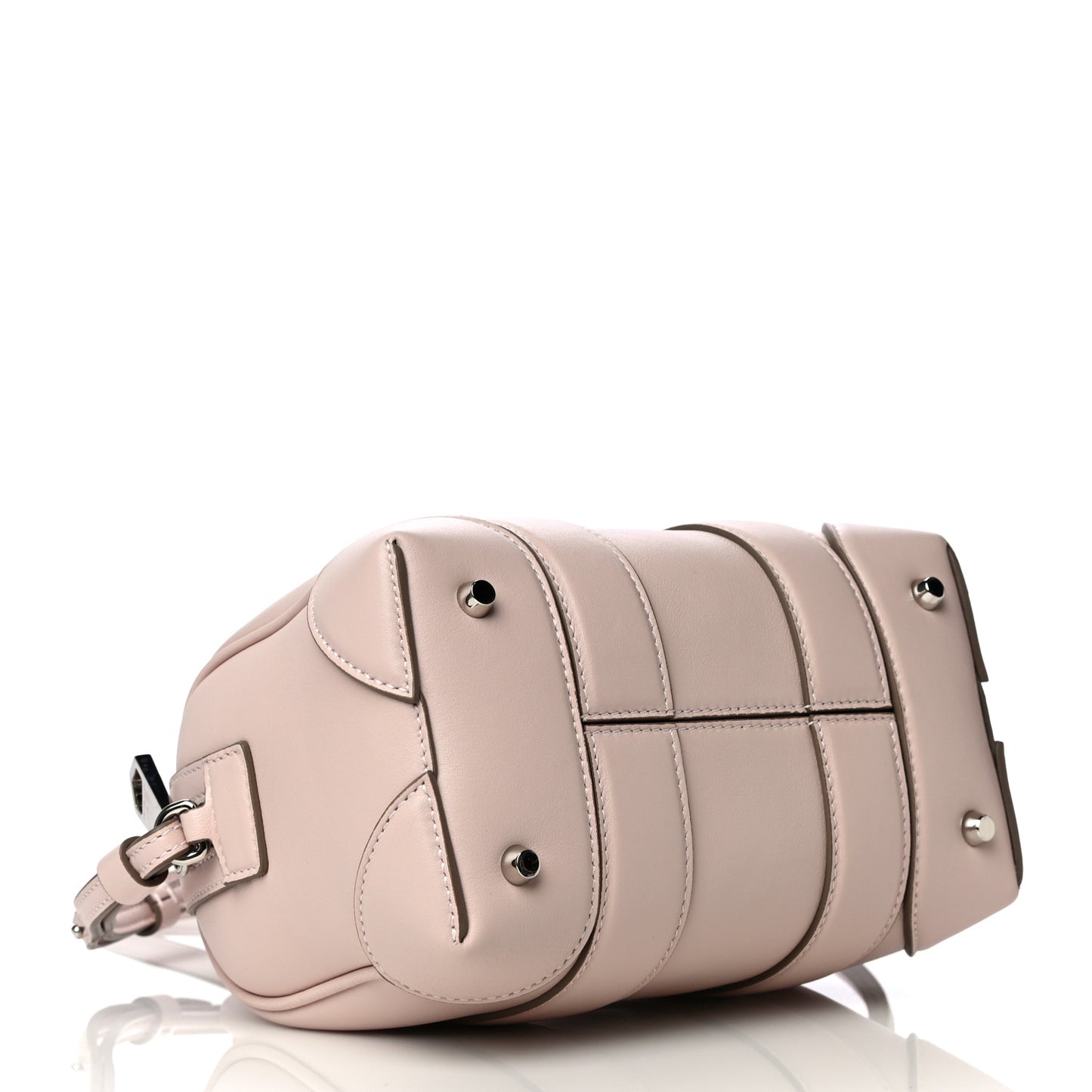 Calfskin Micro Lucrezia Nude Pink