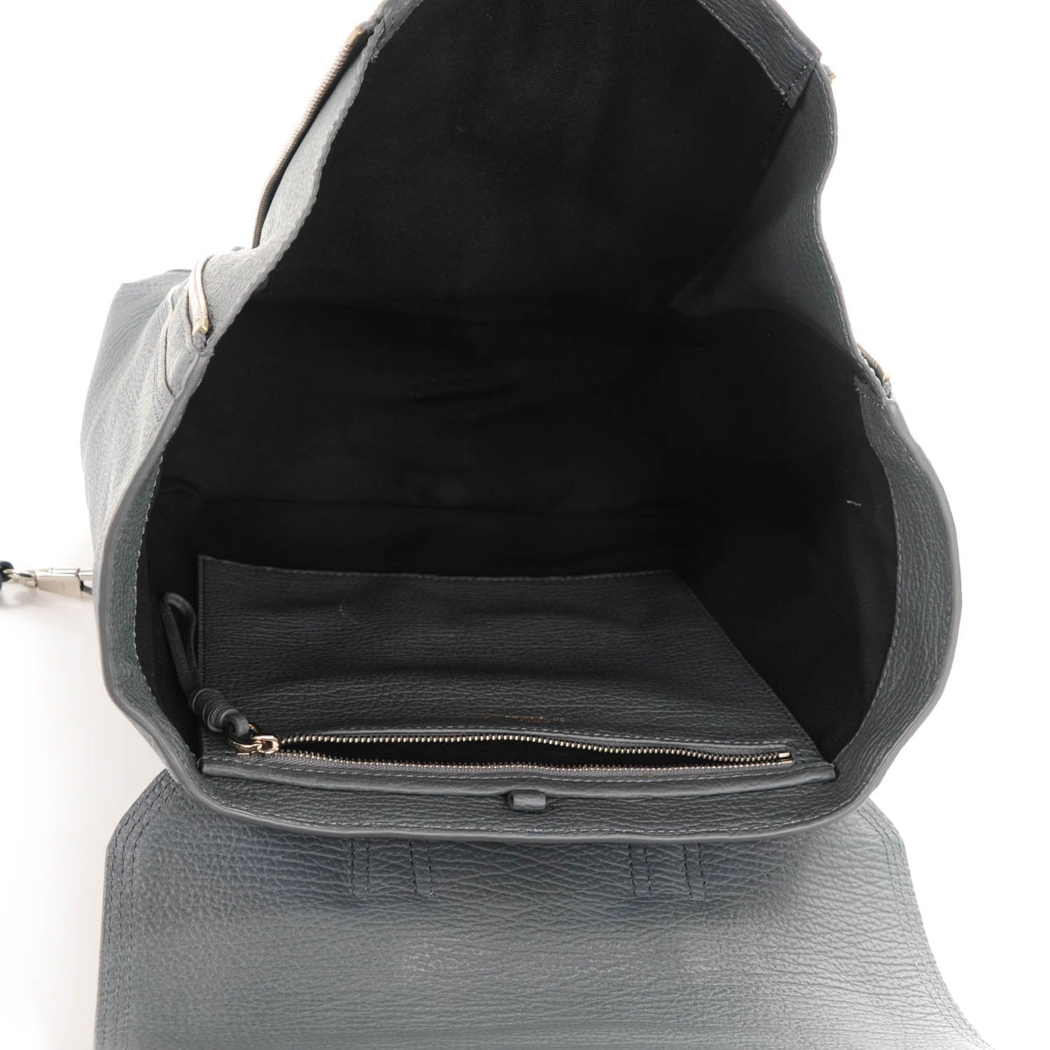 3.1 Phillip Lim 3.1 Textured Calfskin Pashli Backpack Storm 5 of 7