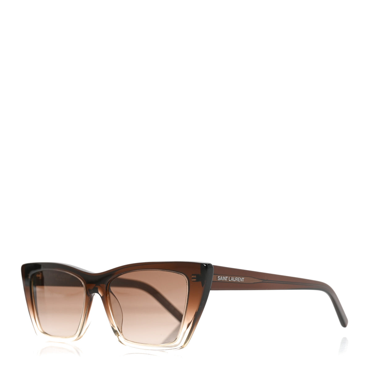 Acetate Mica Cat Eye Sunglasses SL 276 Brown