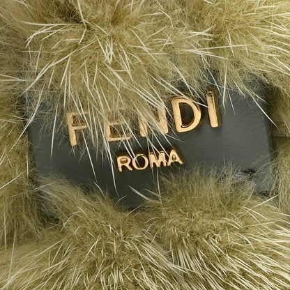 Fendi Mink Fur Vitello King Bouquet Perfume Holder Bag Charm 3 of 5