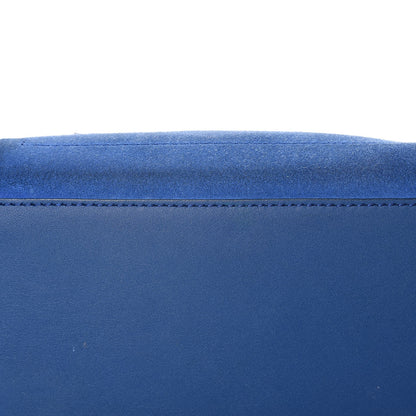 Celine Smooth Calfskin Suede Mini Luggage Royal Blue 9 of 19