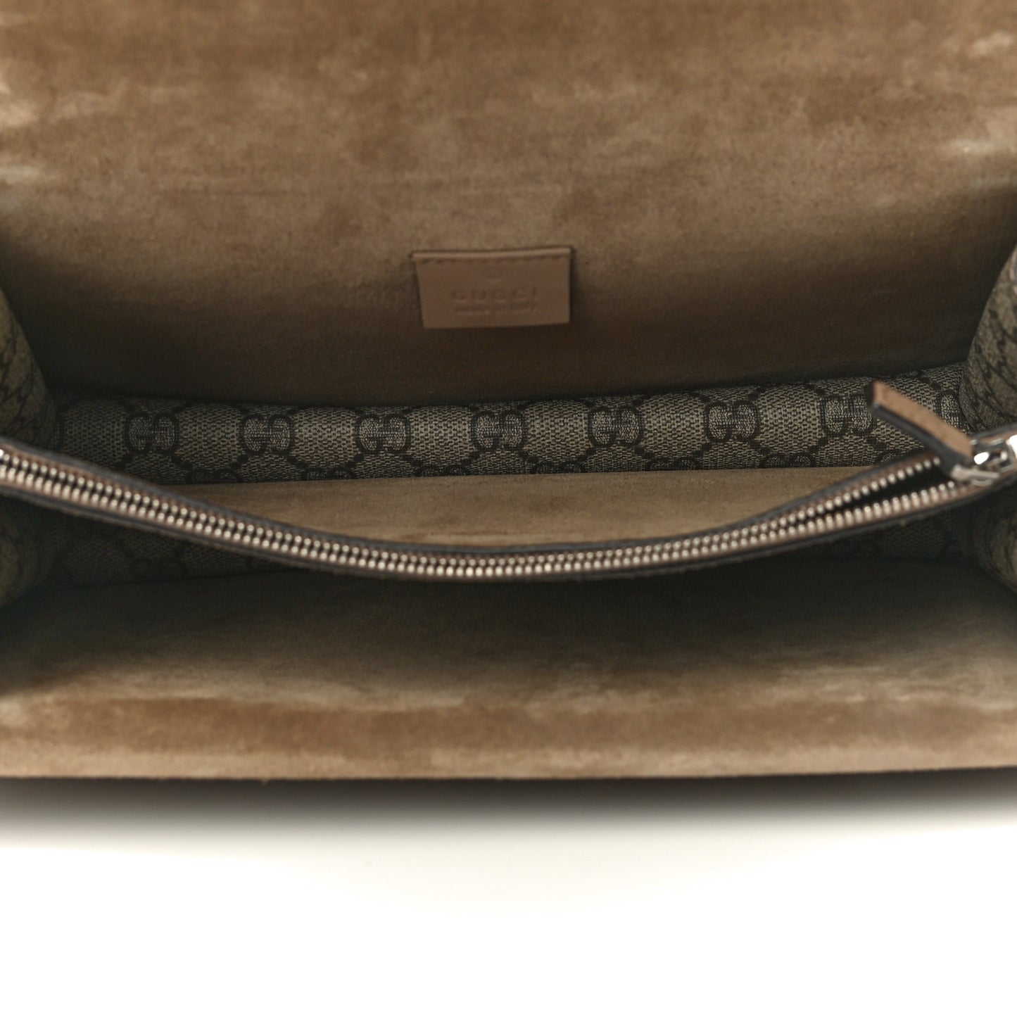GG Supreme Monogram Small Dionysus Shoulder Bag Taupe