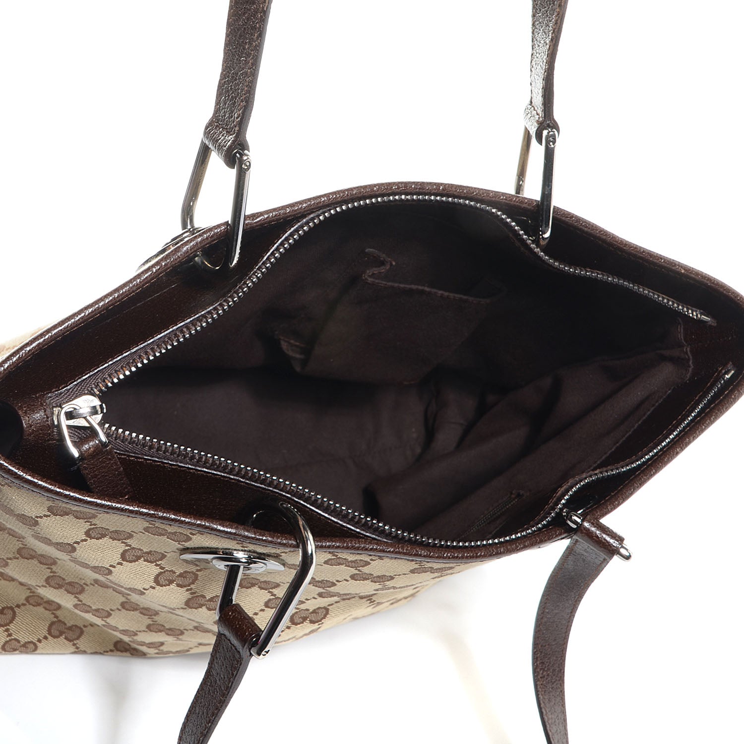 Gucci Monogram Small Eclipse Tote Brown 5 of 7