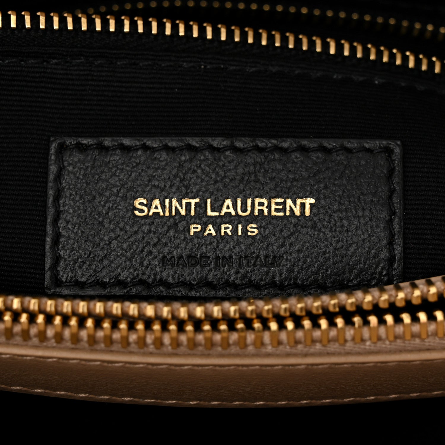 Saint Laurent Calfskin Y Quilted Monogram Medium Loulou Chain Satchel Dark Beige 6 of 11