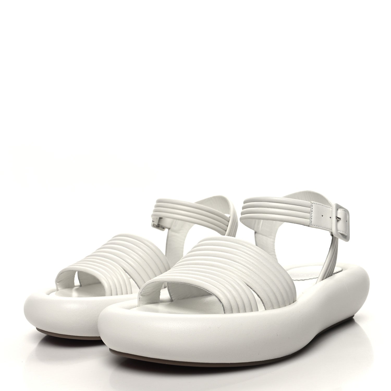 Christian Louboutin Nappa Manolasummer Sandals 37 White 3 of 9