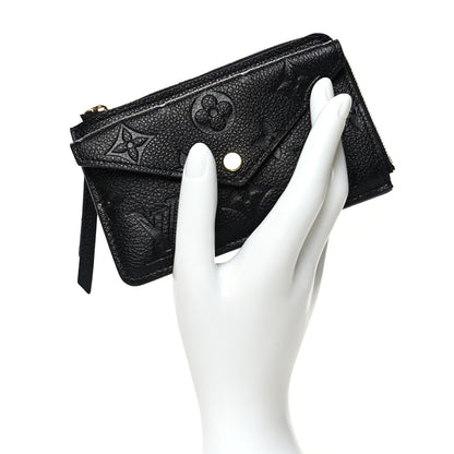 Louis Vuitton Empreinte Recto Verso Card Holder Black 2 of 9
