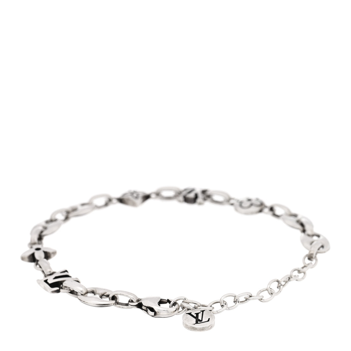 Sterling Silver Medium LV Sailor Bracelet
