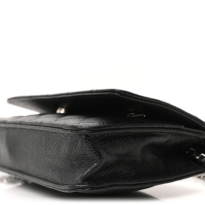Chanel Caviar Quilted Wallet on Chain WOC Black 10 of 10