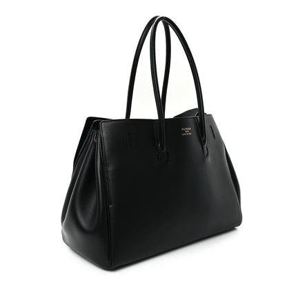Balenciaga Smooth Calfskin Medium Bel Air Carry All Bag Black 3 of 10