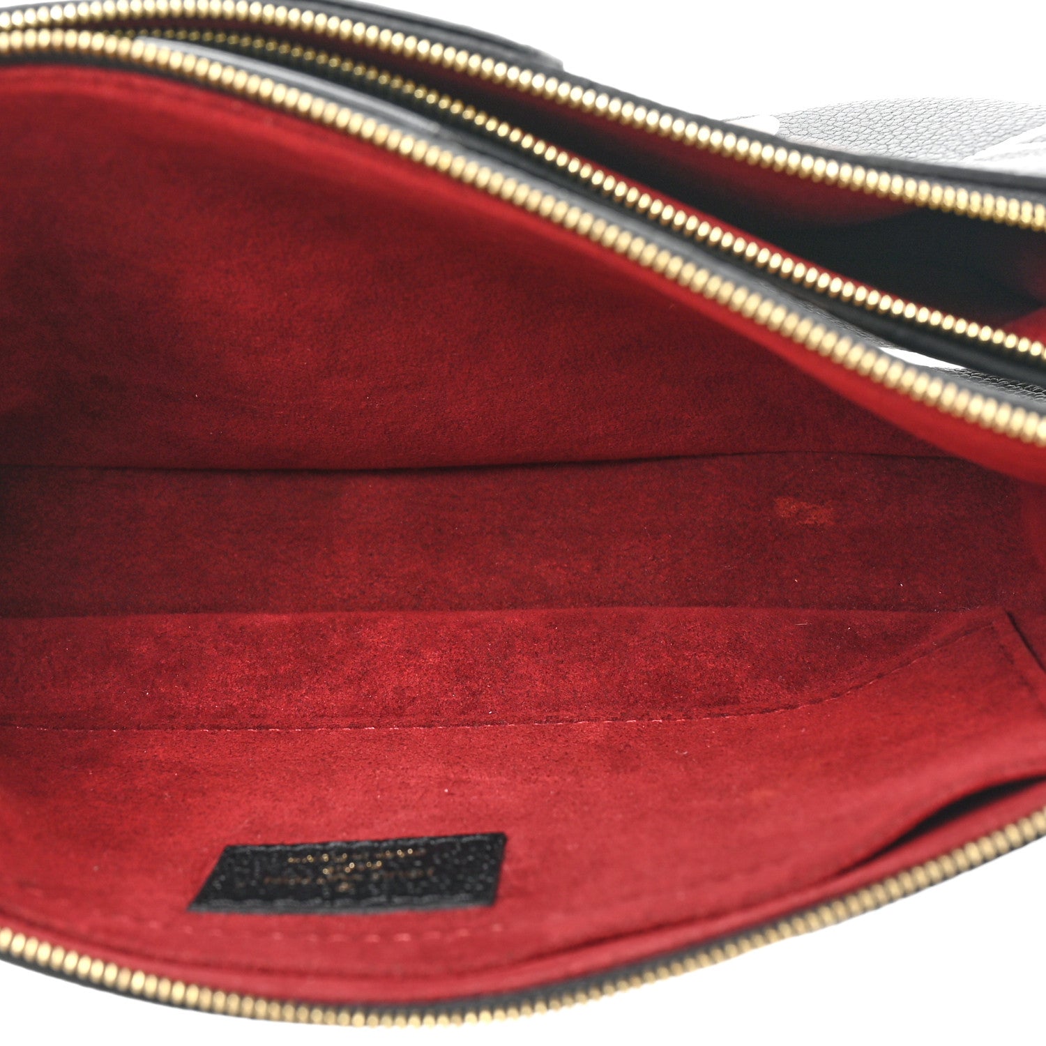Louis Vuitton Empreinte Monogram Giant Multi Pochette Accessories Black Beige 6 of 11