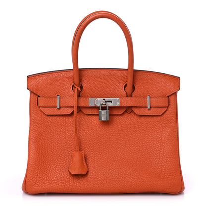 Hermes Togo Birkin 30 Feu 1 of 17