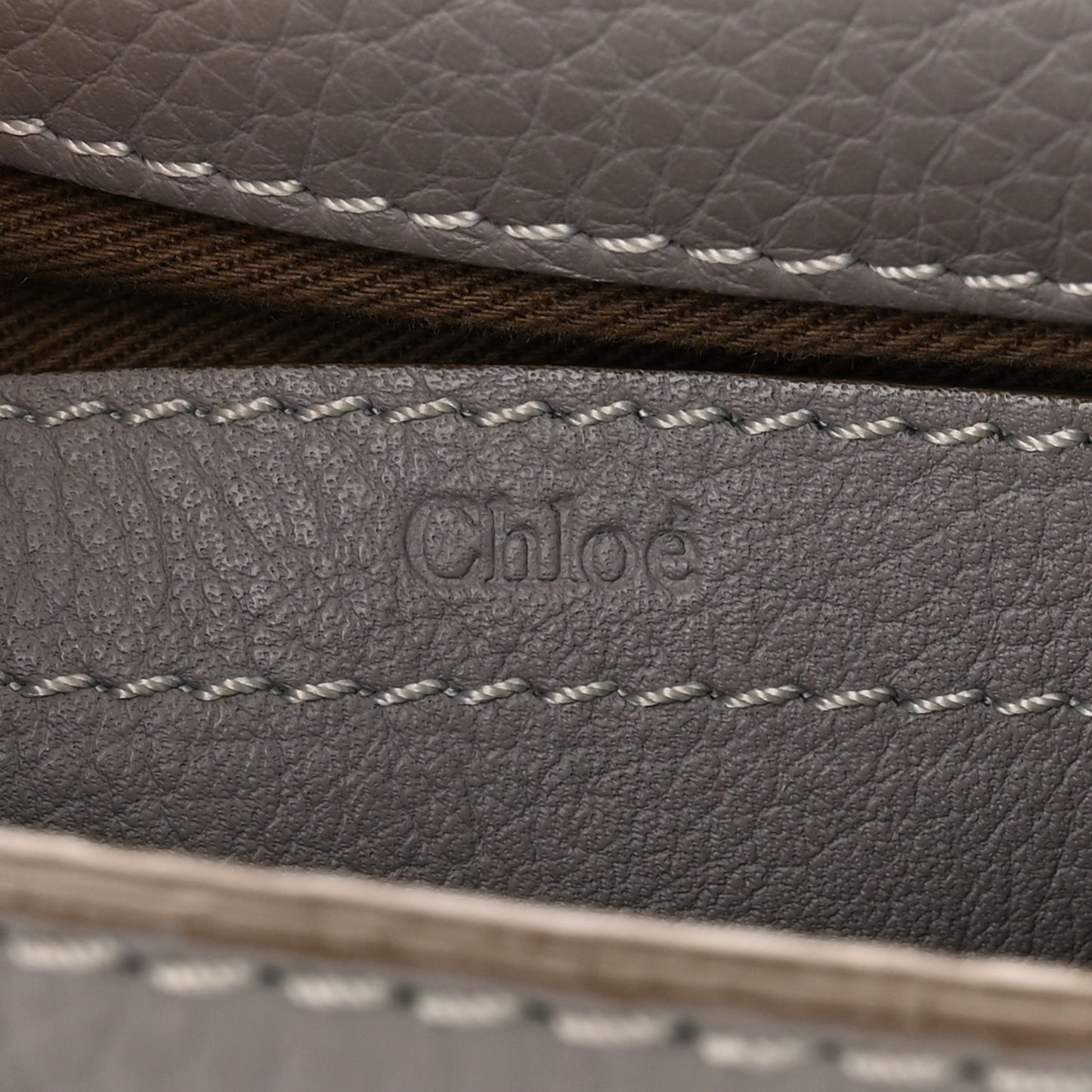 Calfskin Mini Marcie Round Crossbody Bag Cashmere Grey