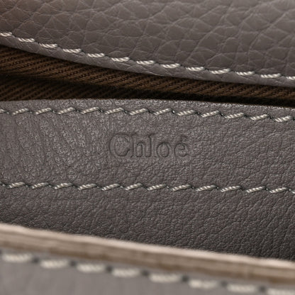 Chloe Calfskin Mini Marcie Round Crossbody Bag Cashmere Grey 6 of 12