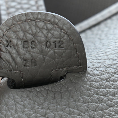 Hermes Taurillon Clemence Evelyne III PM Etain 7 of 9
