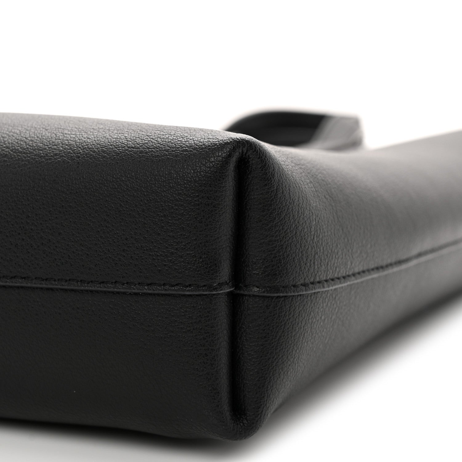 Saint Laurent Calfskin Toy Shopping Tote Black 10 of 10