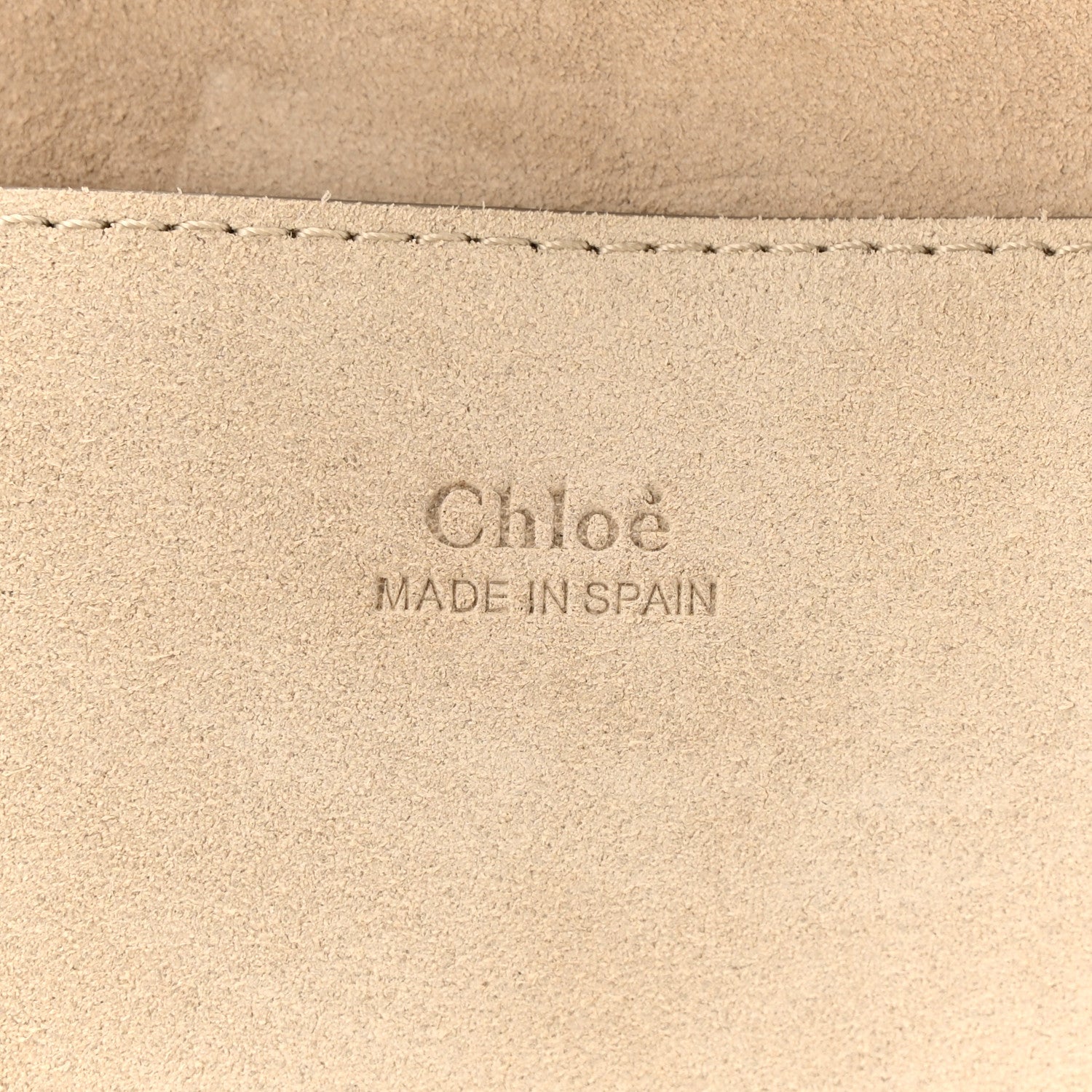 Chloe Suede Calfskin Small Faye Shoulder Bag Motty Grey 6 of 10