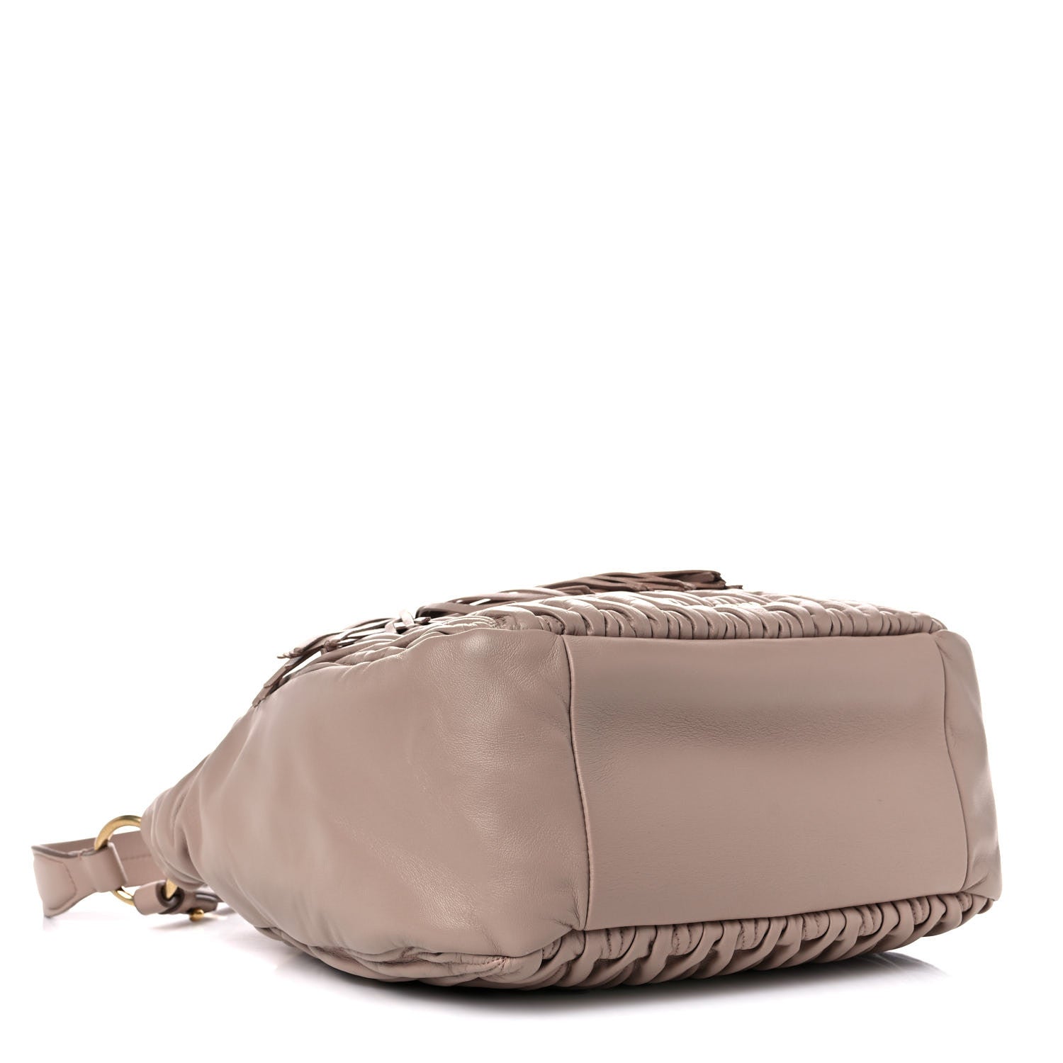 Miu Miu Nappa Matelasse Bucket Bag Cammeo 4 of 9