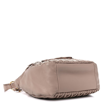 Miu Miu Nappa Matelasse Bucket Bag Cammeo 4 of 9