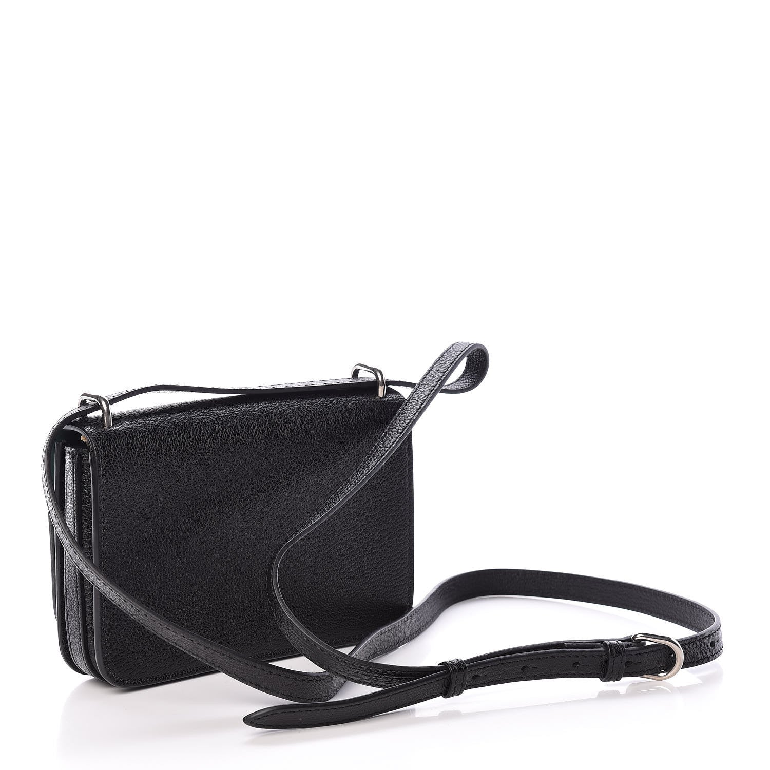 Burberry Goatskin Mini D-Ring Bag Black 3 of 12