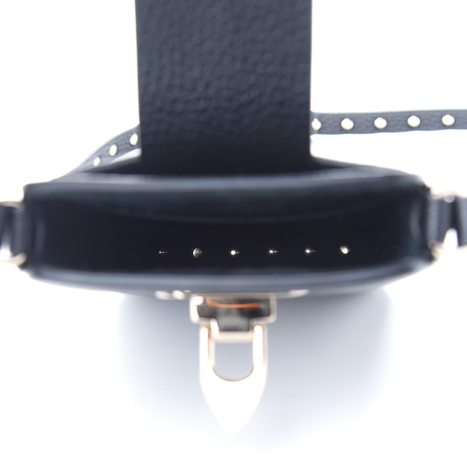 Valentino Garavani Grained Calfskin Rockstud Crossbody Phone Case Black 5 of 8