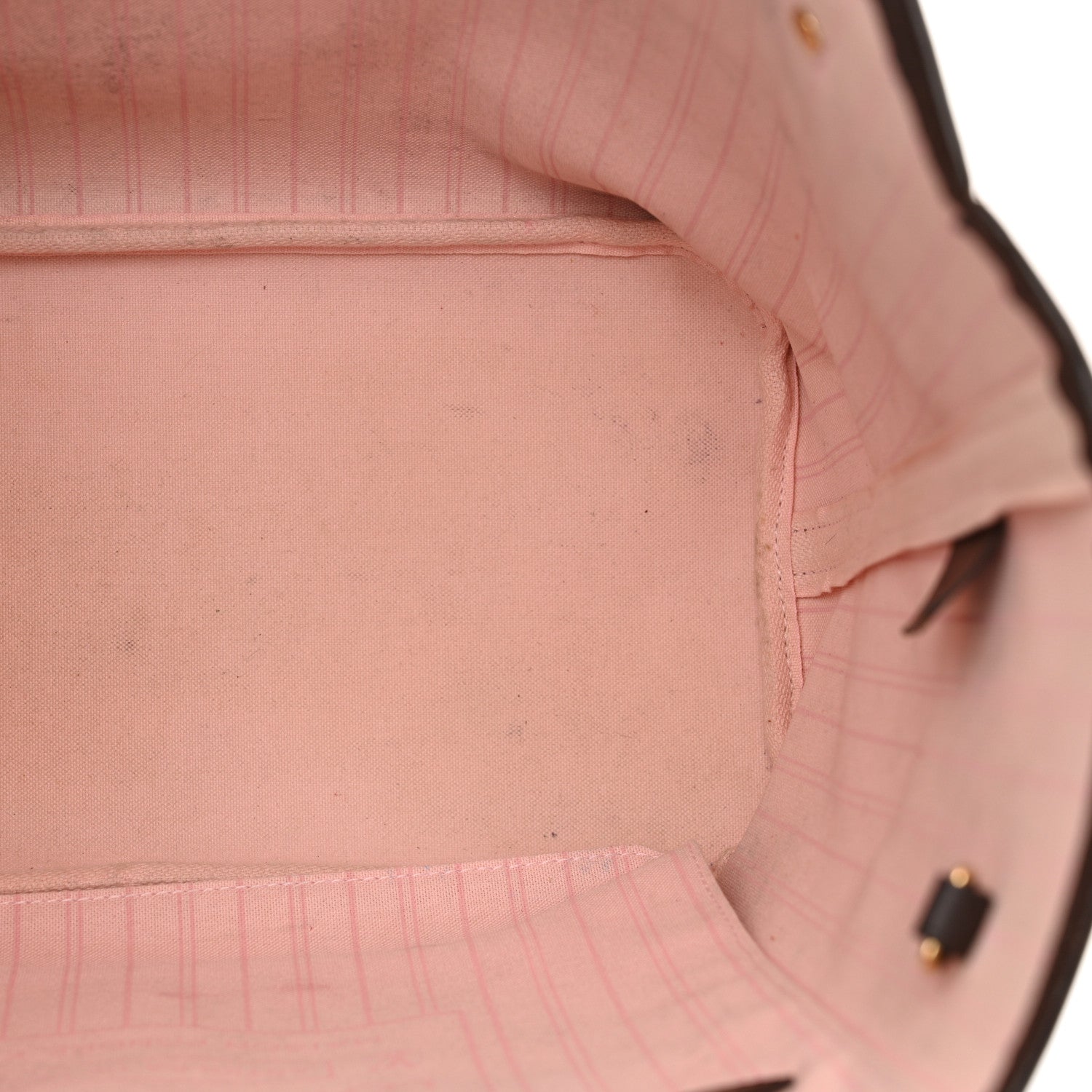 Louis Vuitton Damier Ebene Neo Neverfull MM Rose Ballerine 12 of 22