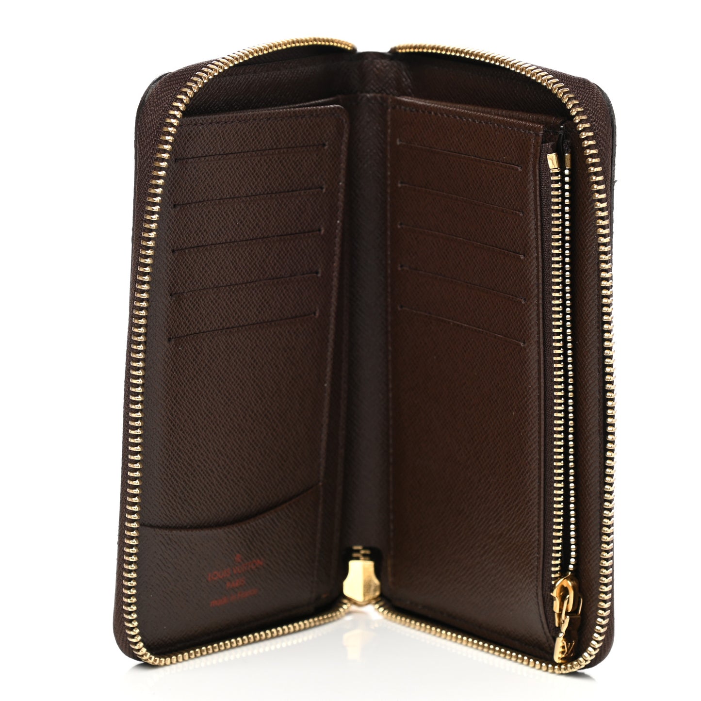Damier Ebene Zippy Compact Wallet