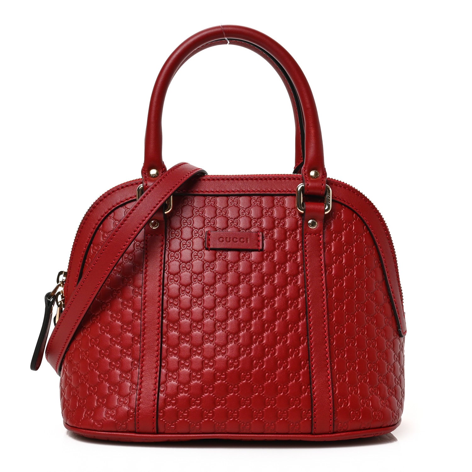 Gucci Soft Microguccissima Mini Dome Bag Rosso 1 of 7