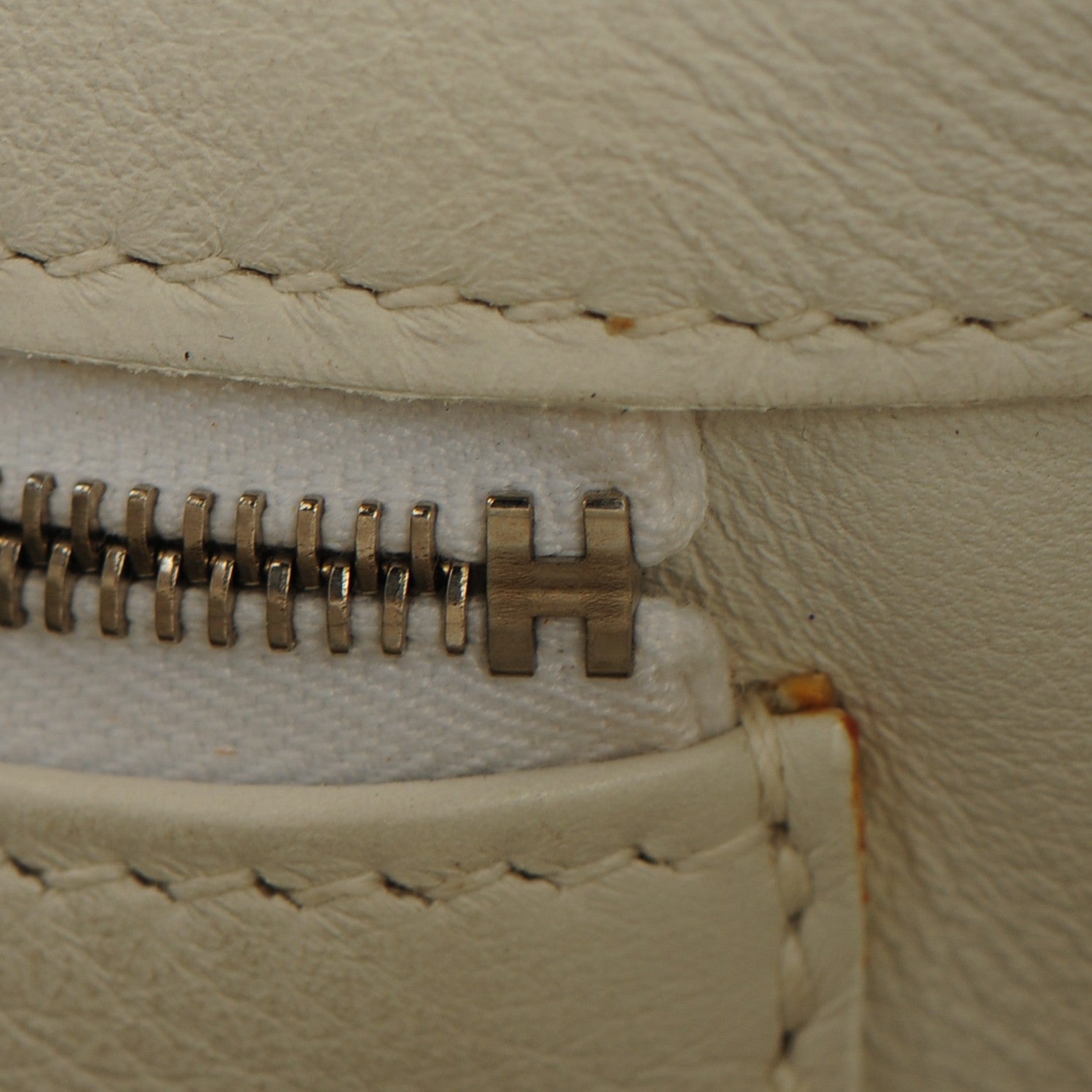 Hermes Toile Swift Birkin 35 White 16 of 17
