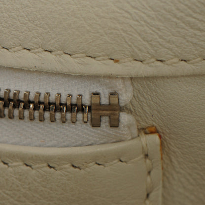 Hermes Toile Swift Birkin 35 White 16 of 17