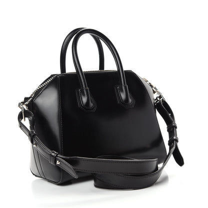 Givenchy Shiny Lord Calfskin Mini Antigona Black 3 of 14