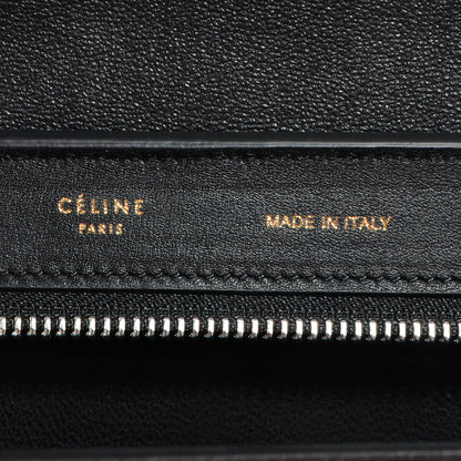 Celine Calfskin and Suede Small Tri-Color Trapeze Turquoise 6 of 8