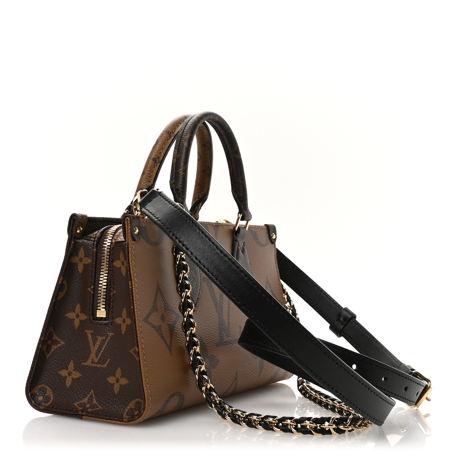 Louis Vuitton Reverse Monogram Giant OnTheGo East West Chain 3 of 10