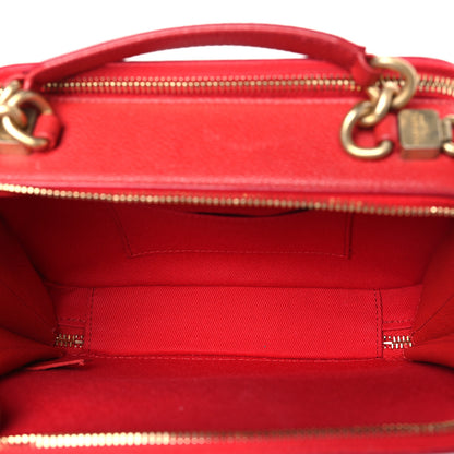 Chanel Caviar Quilted Small Camera Case Red 5 of 10