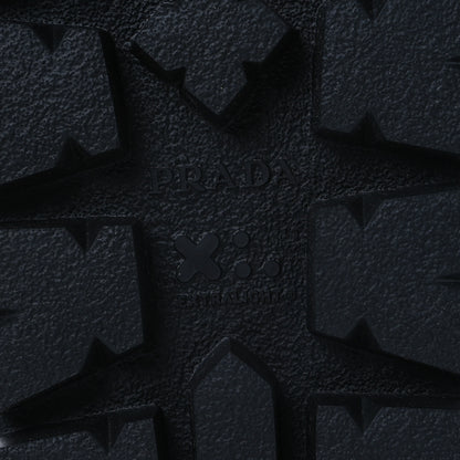 Prada Nappa Soft Padded Triangle Slide Sandals 41 Black 8 of 11