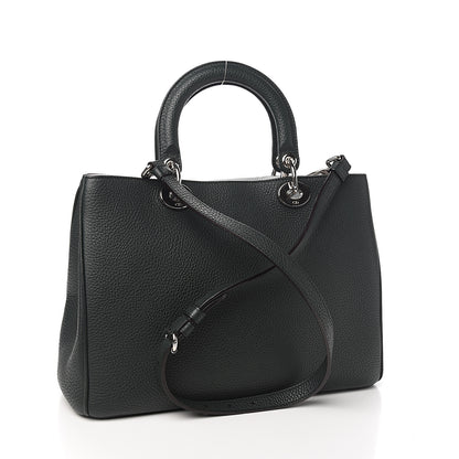 Christian Dior Bullcalf Medium Diorissimo Tote Dark Green 3 of 10