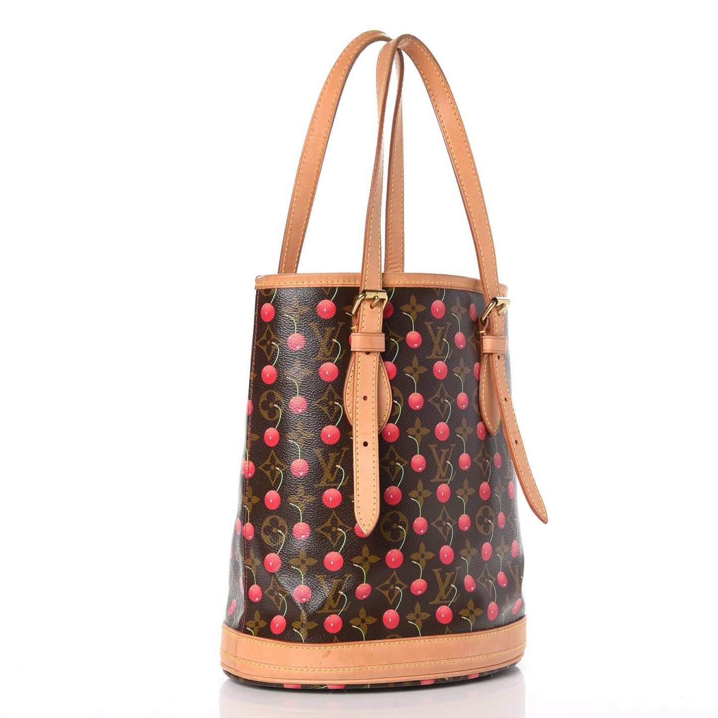 Monogram Cerises Bucket Bag